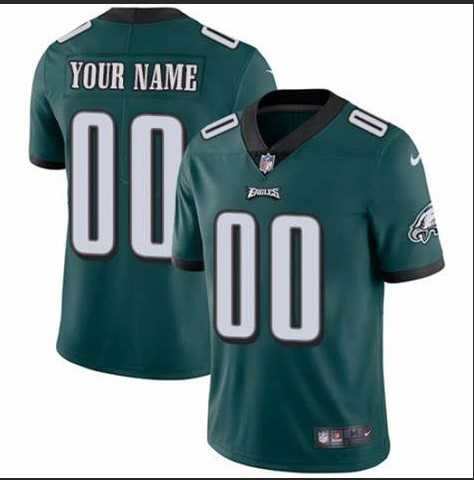 Nike Eagles Customized Men & Women & Youth Green Vapor Untouchable Player Limited Jersey,We sell and wholesale Nike Eagles Customized Men & Women & Youth Green Vapor Untouchable Player Limited Jersey on line form chian!